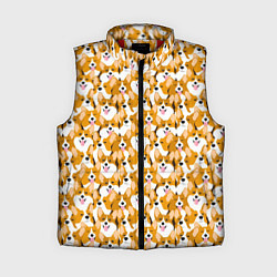 Женский жилет Собаки Корги