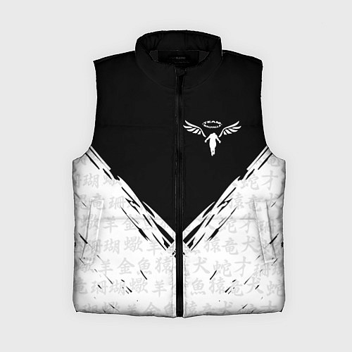 Женский жилет ТОКИЙСКИЕ МСТИТЕЛИ WALHALLA TEAM / 3D-Черный – фото 1