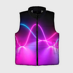 Женский жилет Лучи света pink theme