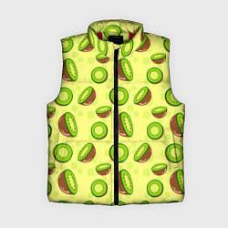 Женский жилет Киви паттерн, цвет: 3D-красный
