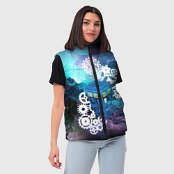 Женский жилет Доктор Кто Машина Таргис, цвет: 3D-красный — фото 2