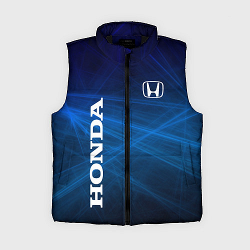 Женский жилет Honda - Blue / 3D-Черный – фото 1