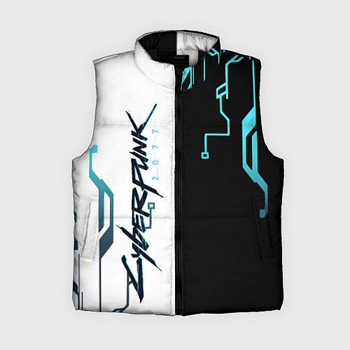 Женский жилет Cyberpunk 2077 Game / 3D-Черный – фото 1