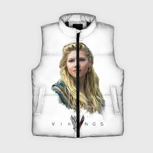 Женский жилет Лагерта Викинги / 3D-Черный – фото 1
