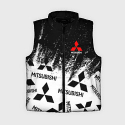 Женский жилет Mitsubishi black & white, цвет: 3D-черный