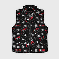 Женский жилет Photographer Фотограф, цвет: 3D-красный