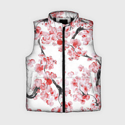 Женский жилет Ранняя сакура