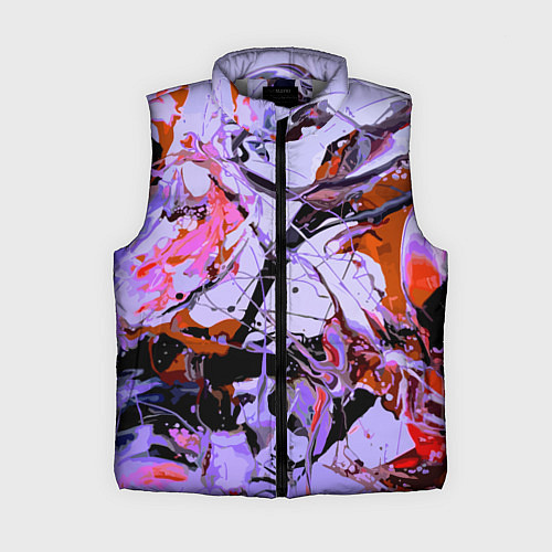 Женский жилет Color abstraction Pattern Vanguard / 3D-Светло-серый – фото 1