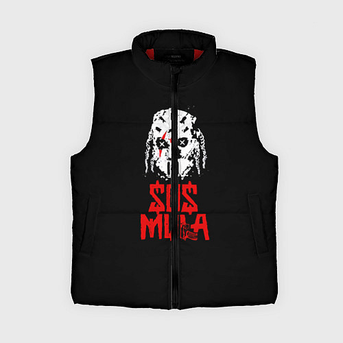 Женский жилет ZillaKami x SosMula City Morgue Джейсон / 3D-Красный – фото 1