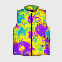 Женский жилет Яркие неоновые краски