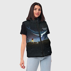 Женский жилет Твоя жизнь это не проблема, которую нужно решить,, цвет: 3D-красный — фото 2