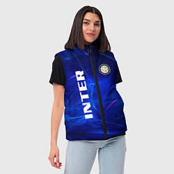 Женский жилет Inter abstraction, цвет: 3D-красный — фото 2