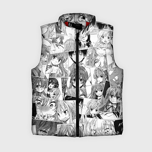 Женский жилет Toradora pattern / 3D-Красный – фото 1