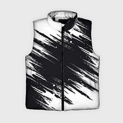 Женский жилет БЕЛАЯ КРАСКА БРЫЗГИ