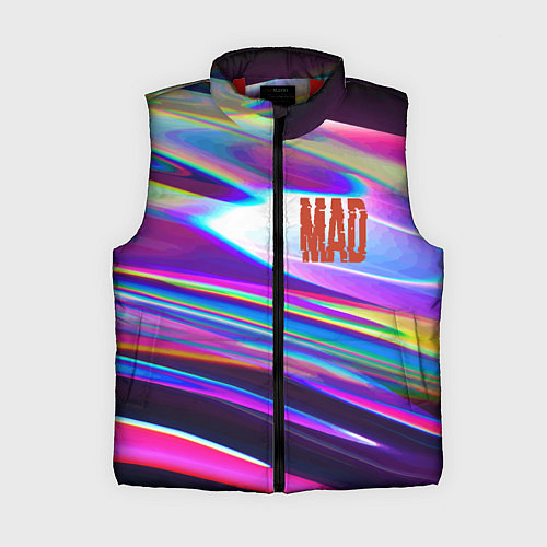 Женский жилет Neon pattern Mad / 3D-Красный – фото 1