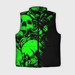 Женский жилет Сабатон sabaton черепа, цвет: 3D-черный