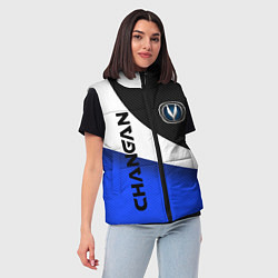 Женский жилет ЧАНГАН - CHANGAN ТРИКОЛОР, цвет: 3D-красный — фото 2