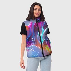 Женский жилет Грозовая буря, цвет: 3D-светло-серый — фото 2