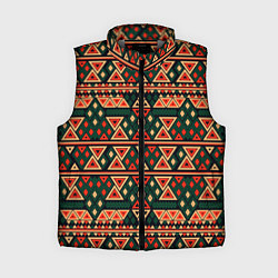 Женский жилет Узор геометрия треугольная
