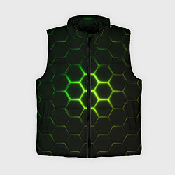 Женский жилет НЕОНОВОЕ СВЕЧЕНИЕ ИЗ ПОД ПЛИТ