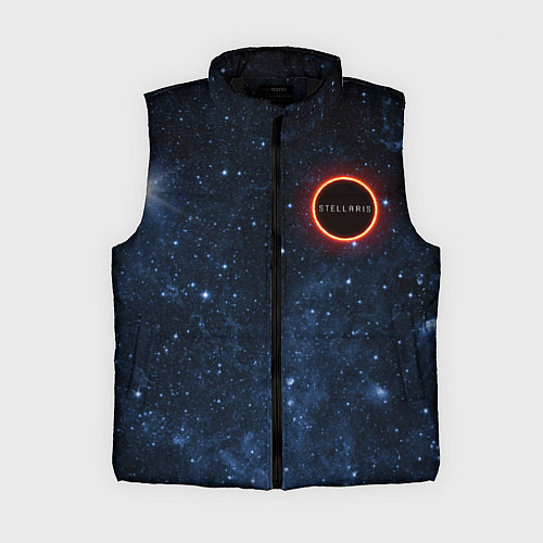 Женский жилет Stellaris Black Hole Logo / 3D-Черный – фото 1