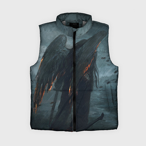 Женский жилет Leos Падший Ангел Одиночества / 3D-Светло-серый – фото 1