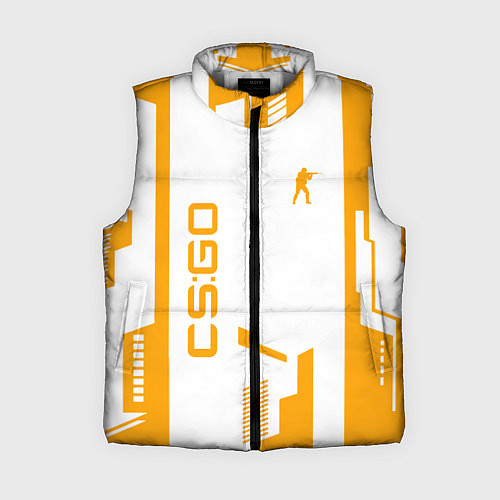 Женский жилет Counter Strike cs go Геймер / 3D-Светло-серый – фото 1