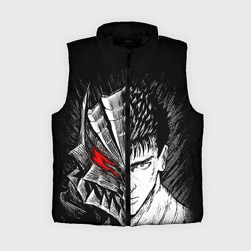 Женский жилет БЕРСЕРК ГАТС И ДОСПЕХИ / 3D-Черный – фото 1