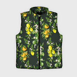 Женский жилет Апельсины, Лаймы и Лимоны