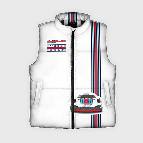 Женский жилет Porsche Martini Racing / 3D-Черный – фото 1