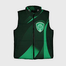 Женский жилет Футбольный клуб АХМАТ ЧЕЧНЯ, цвет: 3D-светло-серый