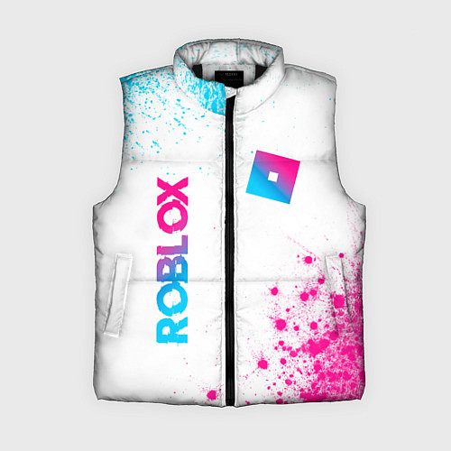 Женский жилет Roblox Neon Gradient FS / 3D-Черный – фото 1