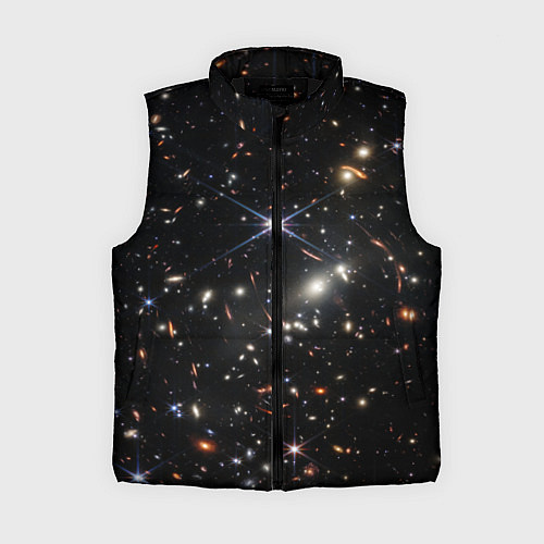 Женский жилет Новое изображение ранней вселенной от Джеймса Уэбб / 3D-Черный – фото 1