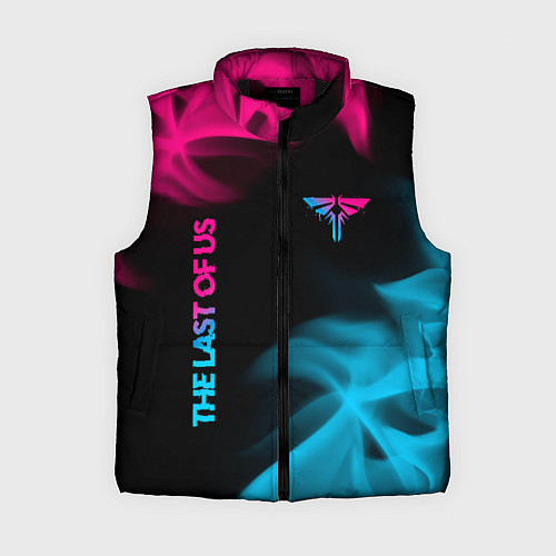 Женский жилет The Last Of Us Neon Gradient / 3D-Черный – фото 1