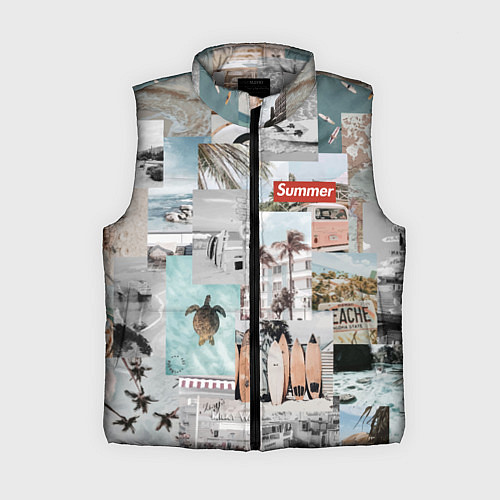 Женский жилет Aloha surfing / 3D-Светло-серый – фото 1