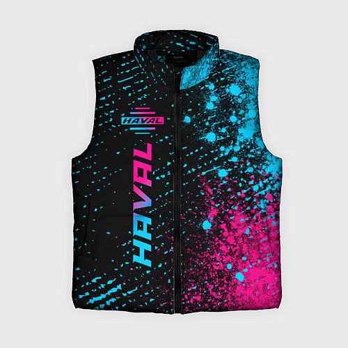 Женский жилет Haval - Neon Gradient / 3D-Черный – фото 1