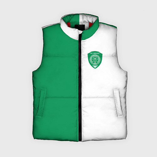 Женский жилет ФК Ахмат бело-зеленая форма / 3D-Красный – фото 1