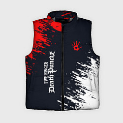 Женский жилет Five Finger Death Punch - краска, цвет: 3D-светло-серый