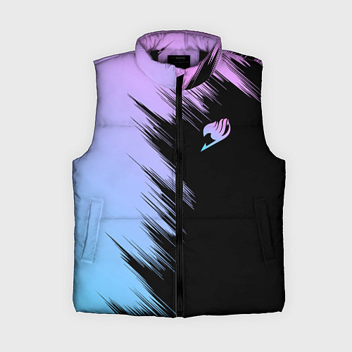 Женский жилет Хвост феи - neon / 3D-Черный – фото 1