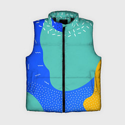 Женский жилет Geometry collor, цвет: 3D-черный