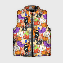 Женский жилет Котики-такие котики