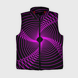 Женский жилет Неоновая светящаяся спираль