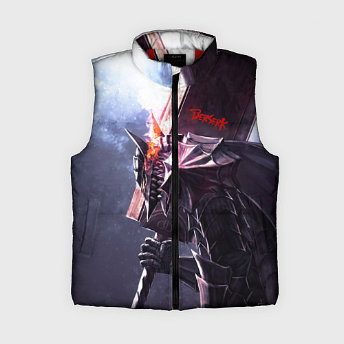 Женский жилет Берсерк С Мечечём На Плече / 3D-Красный – фото 1