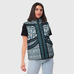 Женский жилет УЗОР ФЕНТЕЗИ, цвет: 3D-черный — фото 2