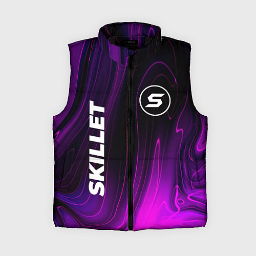 Женский жилет Skillet violet plasma / 3D-Черный – фото 1