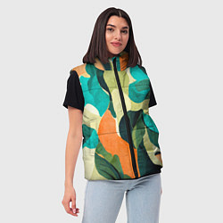 Женский жилет Multicoloured camouflage, цвет: 3D-черный — фото 2