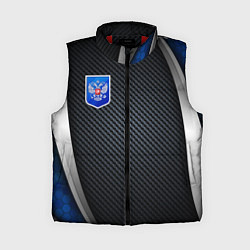 Женский жилет Black & blue Russia, цвет: 3D-красный