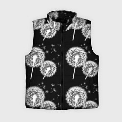 Женский жилет Одуванчики - паттерн