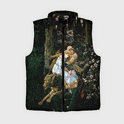 Женский жилет Васнецов Иван царевич на Сером Волке, цвет: 3D-черный