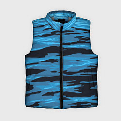 Женский жилет Волны Камуфляж, цвет: 3D-светло-серый